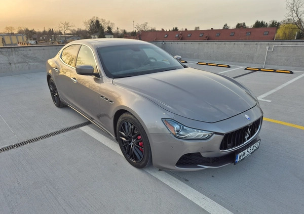 Maserati Ghibli cena 124500 przebieg: 99000, rok produkcji 2016 z Sulejówek małe 106